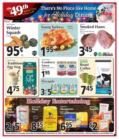 The 49th Parallel Grocery Flyer December 8 to 14