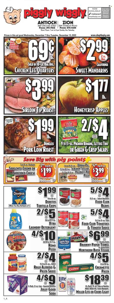 Piggly Wiggly (GA, SC) Weekly Ad Flyer Specials December 7 to December 13, 2022