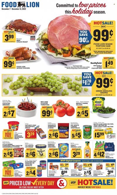 Food Lion (VA) Weekly Ad Flyer Specials December 7 to December 13, 2022