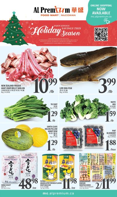 Al Premium Food Mart (McCowan) Flyer December 8 to 14