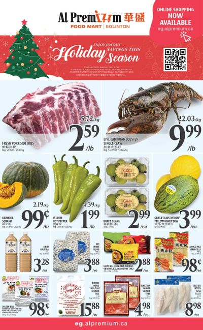 Al Premium Food Mart (Eglinton Ave.) Flyer December 8 to 14