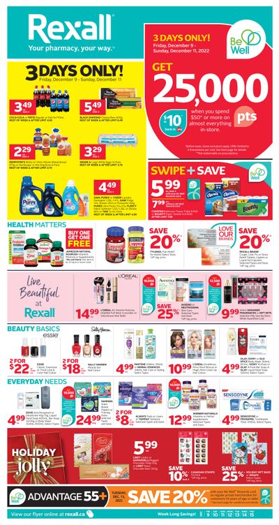 Rexall (ON) Flyer December 9 to 15