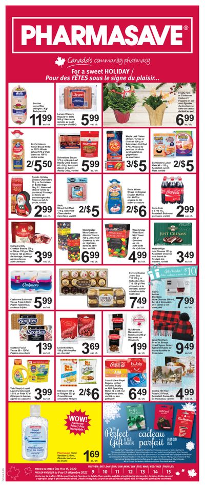 Pharmasave (NB) Flyer December 9 to 15