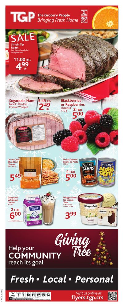 TGP The Grocery People Flyer December 8 to 14