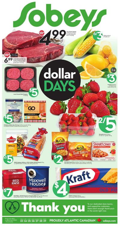 Sobeys (Atlantic) Flyer April 23 to 29