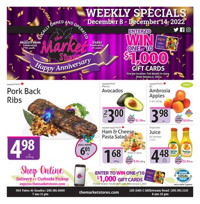 The Market Stores Flyer December 8 to 14