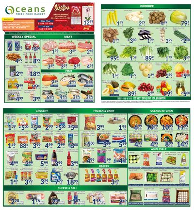 Oceans Fresh Food Market (West Dr., Brampton) Flyer December 9 to 15