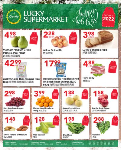 Lucky Supermarket (Edmonton) Flyer December 9 to 15