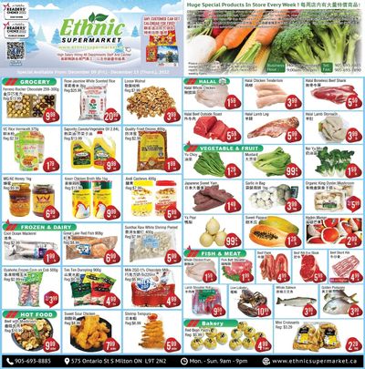 Ethnic Supermarket (Milton) Flyer December 9 to 15
