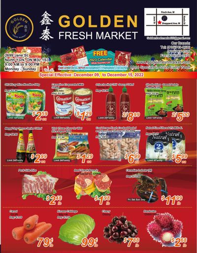 Golden Fresh Market Flyer December 9 to 15