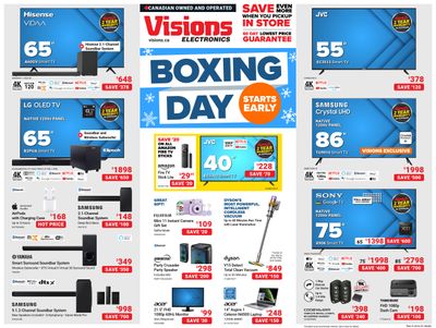 Visions Electronics Flyer December 9 to 15