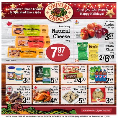 Country Grocer Flyer December 9 to 15
