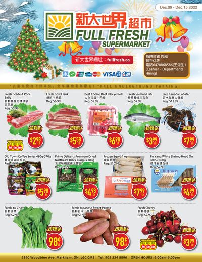 Full Fresh Supermarket Flyer December 9 to 15