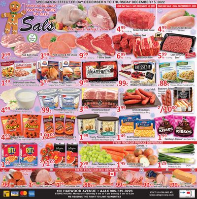 Sal's Grocery Flyer December 9 to 15