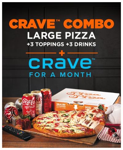 Pizza Pizza Canada Crave Combo: Get One Free Month of Crave