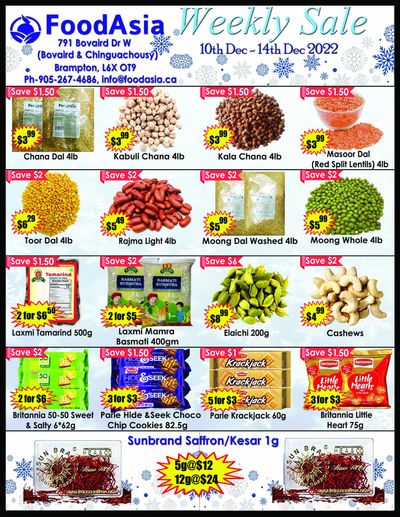 FoodAsia Flyer December 10 to 14