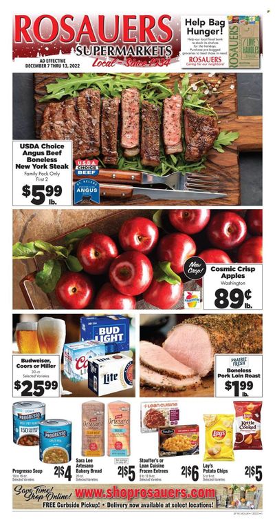 Rosauers (ID, MT, OR, WA) Weekly Ad Flyer Specials December 7 to December 13, 2022
