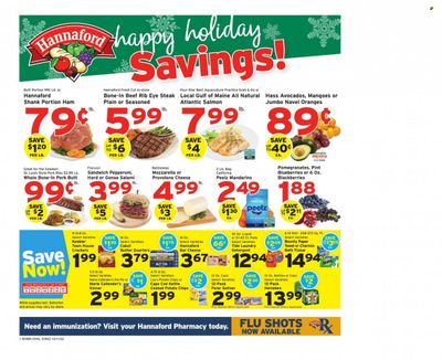 Hannaford (NH) Weekly Ad Flyer Specials December 11 to December 17, 2022