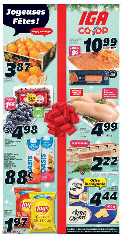 IGA (NB) Flyer December 15 to 21