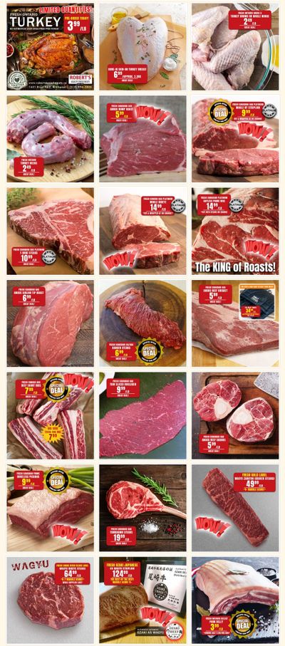 Robert's Fresh and Boxed Meats Flyer December 12 to 19