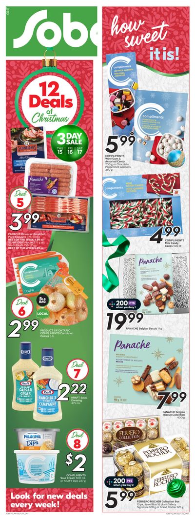 Sobeys (ON) Flyer December 15 to 21