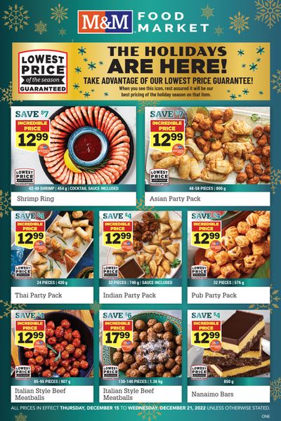 M&M Food Market (ON) Flyer December 15 to 21