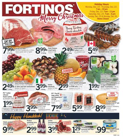 Fortinos Flyer December 15 to 21