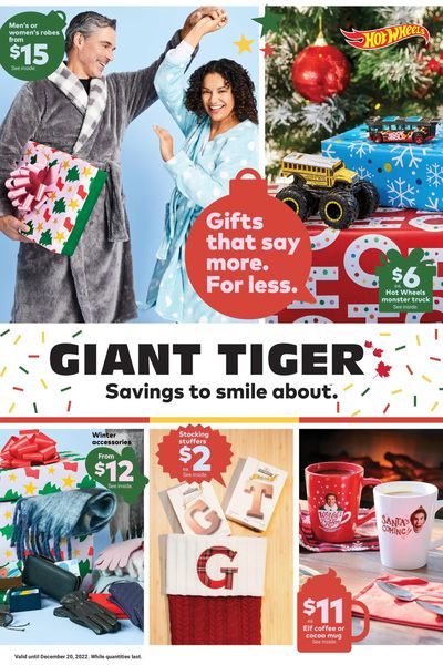 Giant Tiger Gifts That Say More For Less Flyer December 14 to 20
