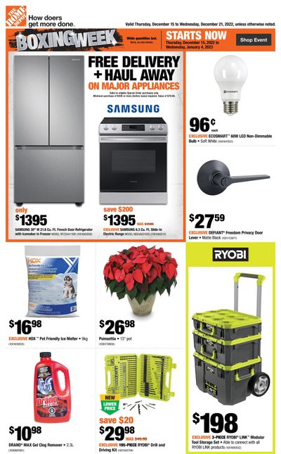 Home Depot (BC) Flyer December 15 to 21