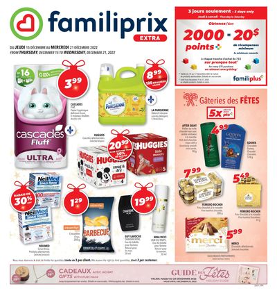 Familiprix Extra Flyer December 15 to 21