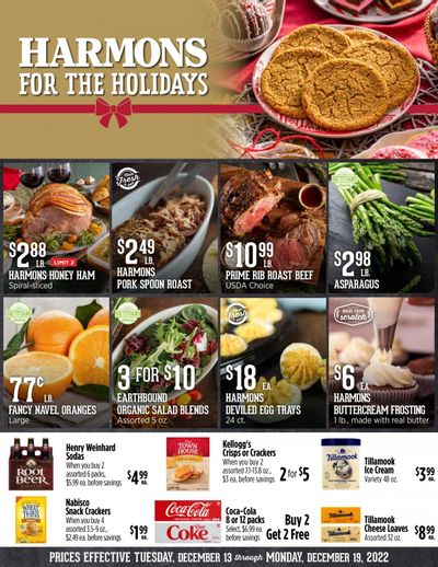 Harmons (UT) Weekly Ad Flyer Specials December 13 to December 19, 2022