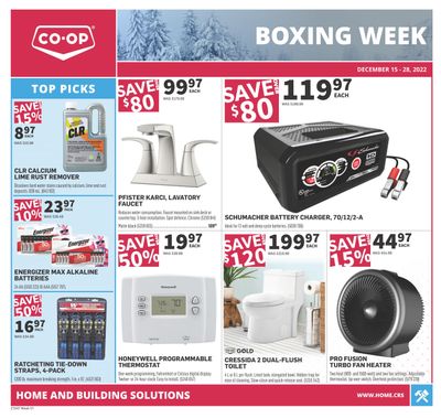 Co-op (West) Home Centre Flyer December 15 to 28