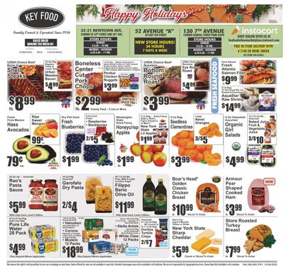 Key Food (NY) Weekly Ad Flyer Specials December 9 to December 15, 2022