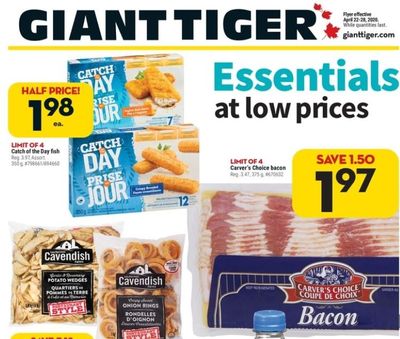 Giant Tiger Canada Flyer Deals April 22nd – 28th