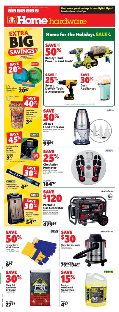 Home Hardware (Atlantic) Flyer December 15 to 21