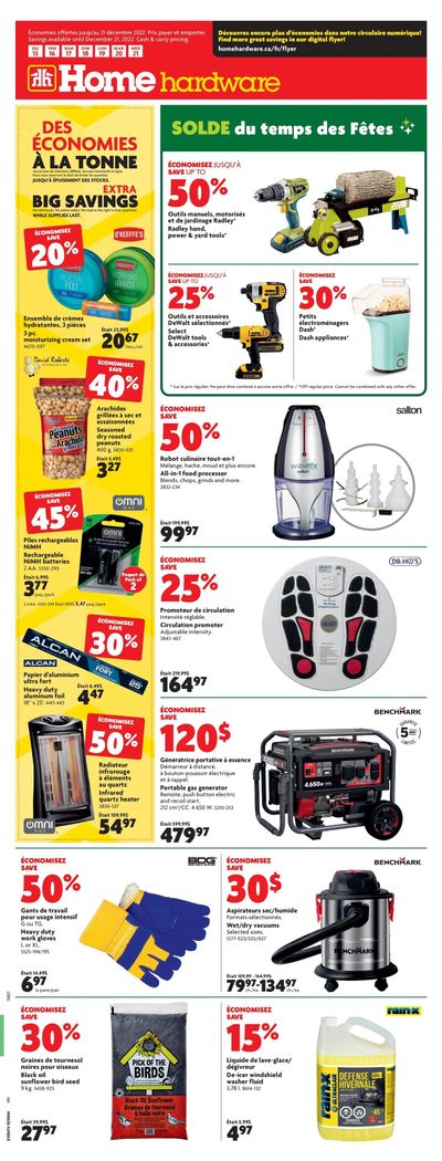 Home Hardware (QC) Flyer December 15 to 21
