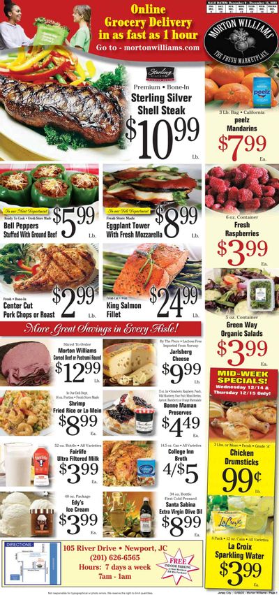 Morton Williams (NJ) Weekly Ad Flyer Specials December 9 to December 15, 2022