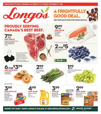 Longo's Flyer October 30 to November 5