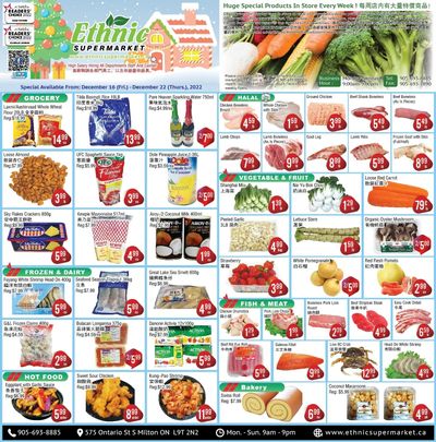 Ethnic Supermarket (Milton) Flyer December 16 to 22