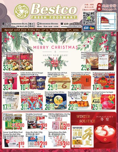 BestCo Food Mart (Scarborough) Flyer December 16 to 22