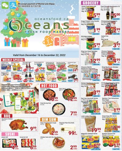 Oceans Fresh Food Market (Mississauga) Flyer December 16 to 22