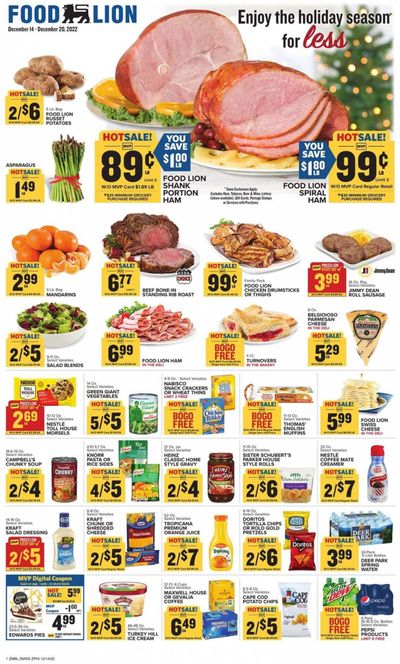 Food Lion (MD) Weekly Ad Flyer Specials December 14 to December 20, 2022