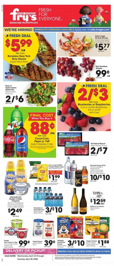 Fry’s Weekly Ad & Flyer April 22 to 28
