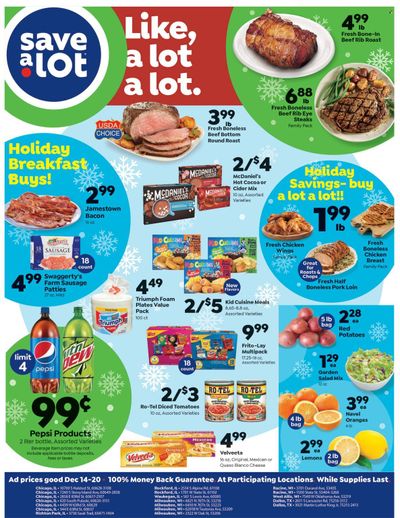 Save a Lot Weekly Ad Flyer Specials December 14 to December 20, 2022 Save a Lot Weekly Ad Flyer Specials December 14 to December 20, 2022