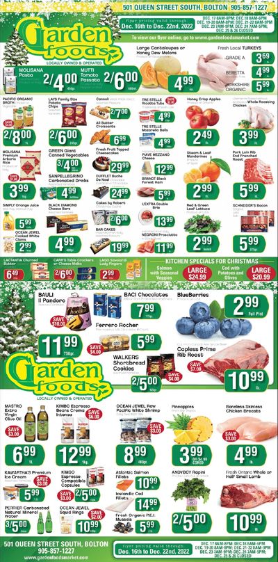 Garden Foods Flyer December 16 to 22
