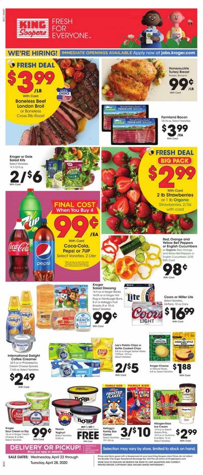 King Soopers Weekly Ad & Flyer April 22 to 28