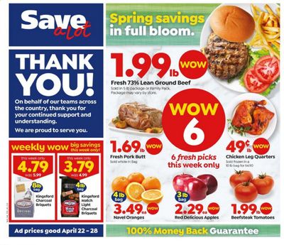 Save a Lot Weekly Ad & Flyer April 22 to 28