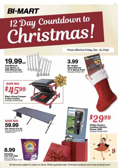 Bi-Mart (ID, OR, WA) Weekly Ad Flyer Specials December 16 to December 16, 2022