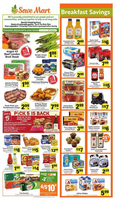 Save Mart Weekly Ad & Flyer April 22 to 28