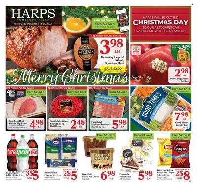 Harps Hometown Fresh (AR) Weekly Ad Flyer Specials December 14 to December 24, 2022